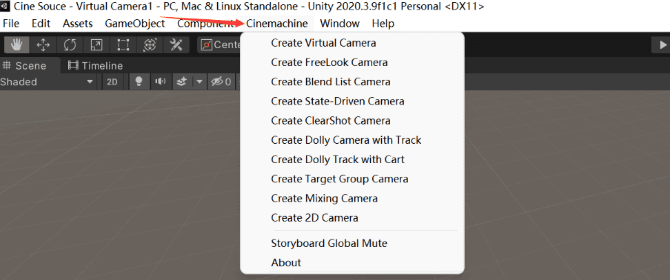 图片[5]-Unity3d Cinemachine篇（一）— Virtual Camera-灵码CV