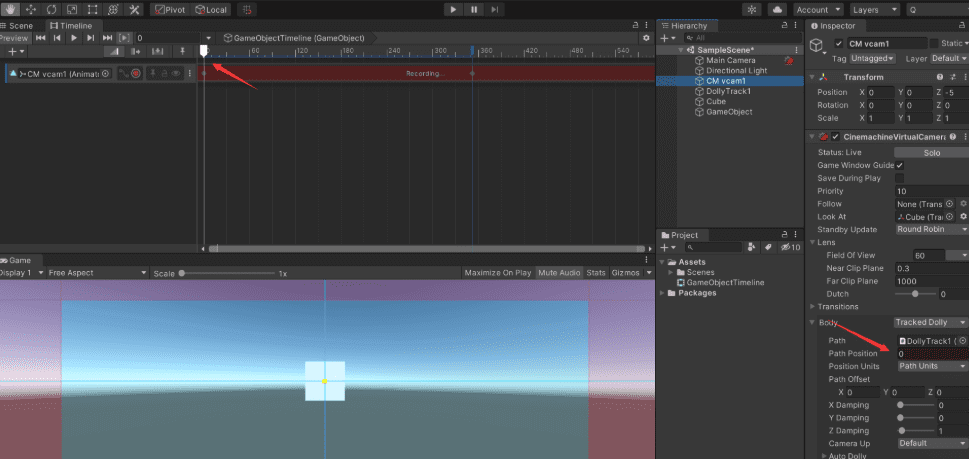 图片[17]-Unity3d Cinemachine篇（二）— Dolly CamerawithTrack-灵码CV