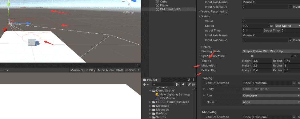 图片[7]-Unity3d Cinemachine篇（三）— FreeLook-灵码CV