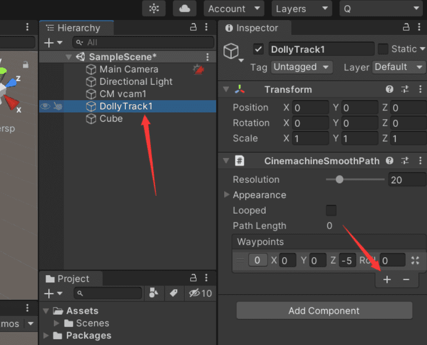 图片[7]-Unity3d Cinemachine篇（二）— Dolly CamerawithTrack-灵码CV