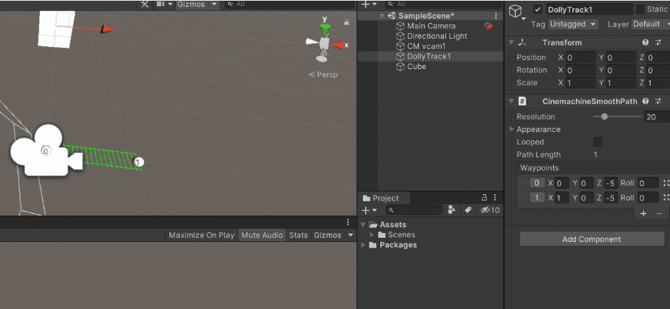 图片[8]-Unity3d Cinemachine篇（二）— Dolly CamerawithTrack-灵码CV