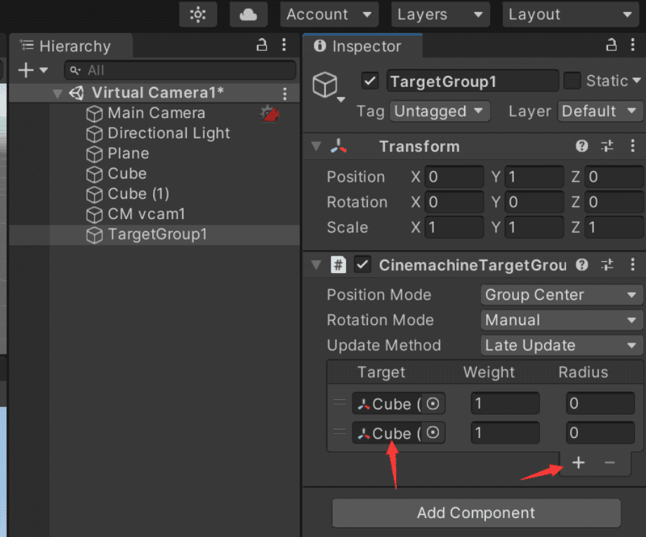 图片[3]-Unity3d Cinemachine篇（完）— TargetGroup-灵码CV
